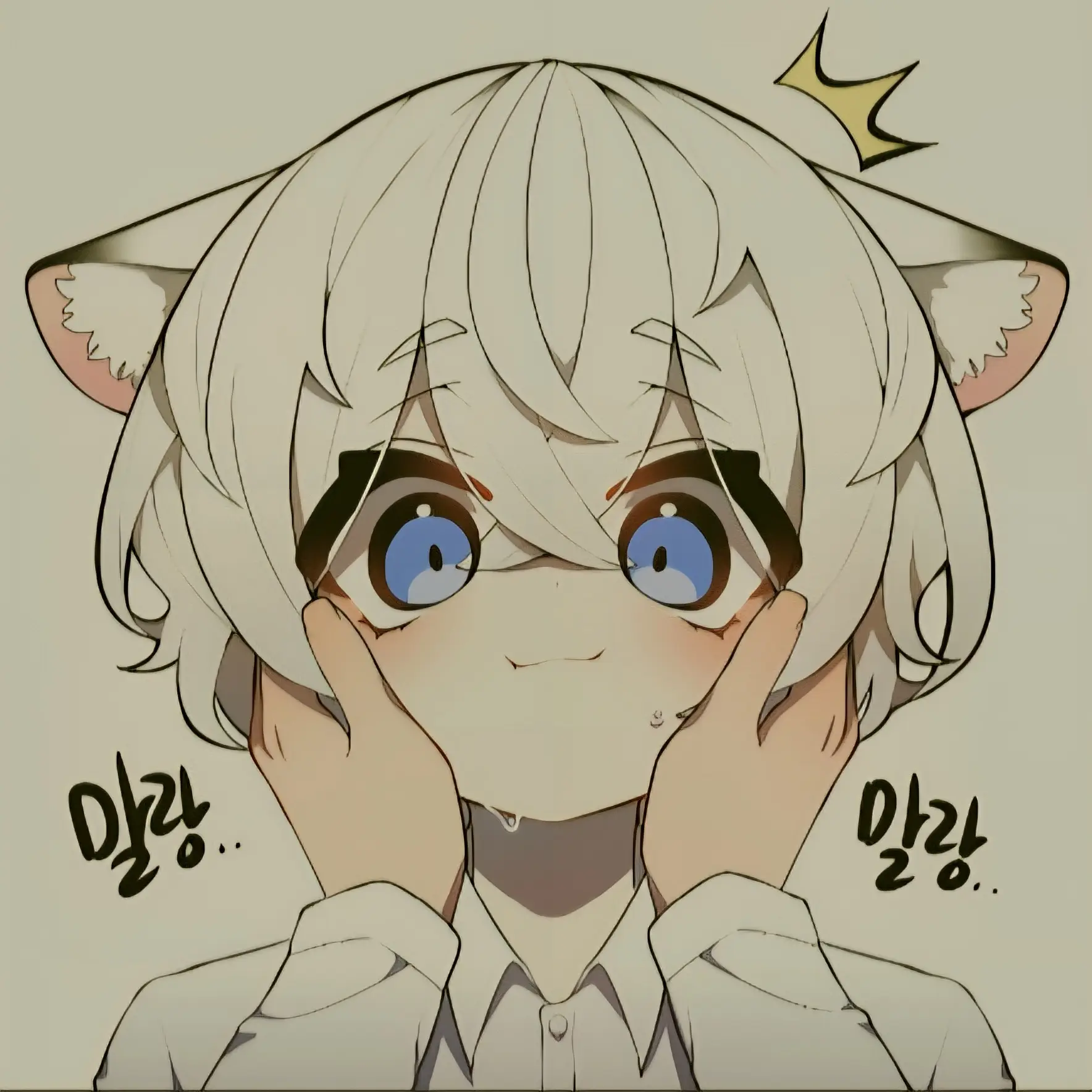 .JJa.-.NNi.의 이웃 귀여운 백호녀