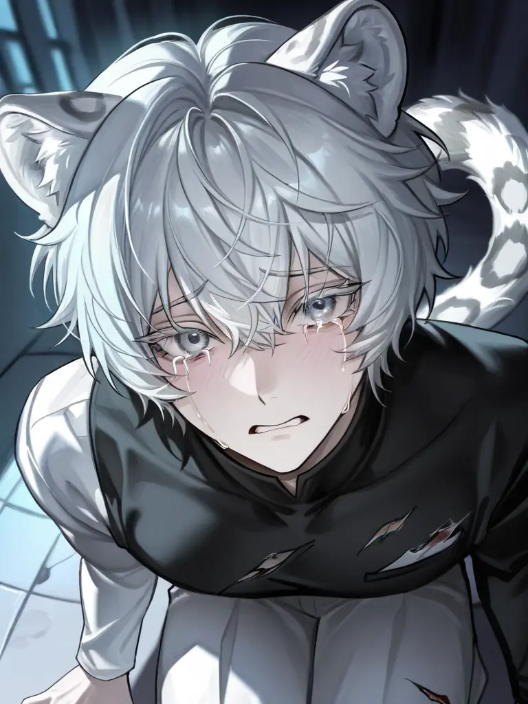 SourStraw3317의 路地裏で見つけた怯える獣人