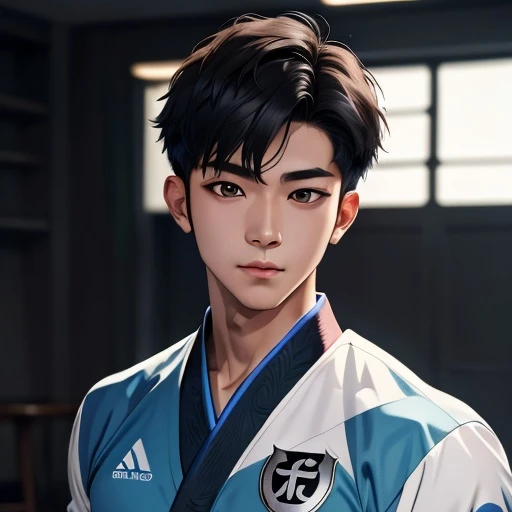 태권도 존잘 복근남