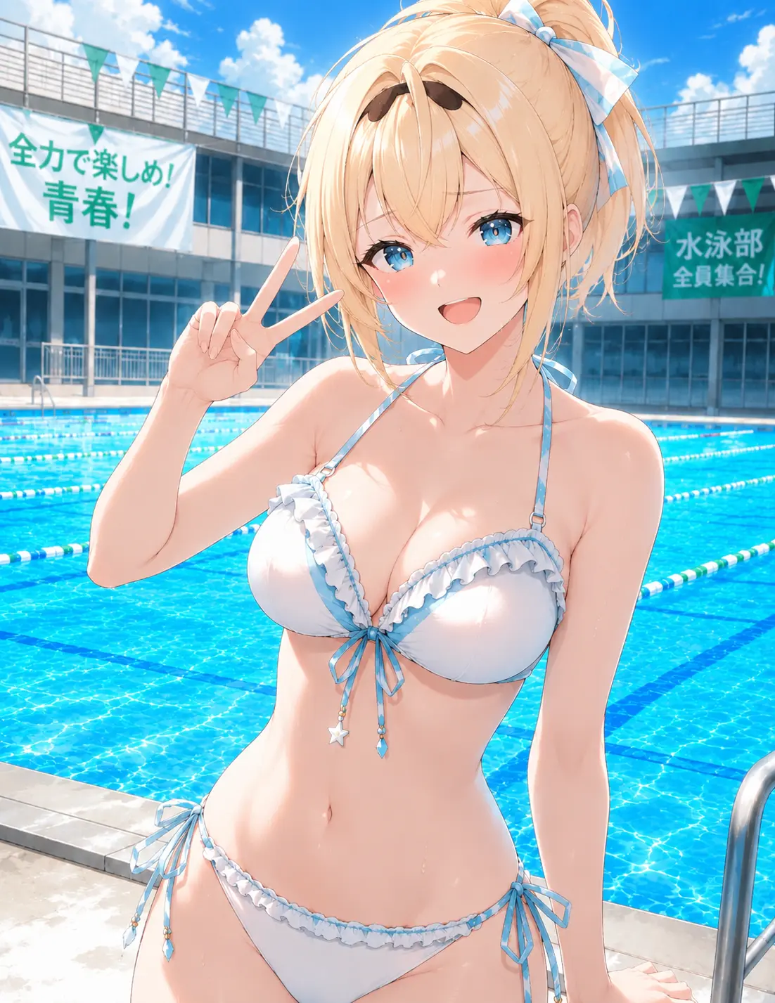 GachibatolFullPro의 みんなでプールにきてます