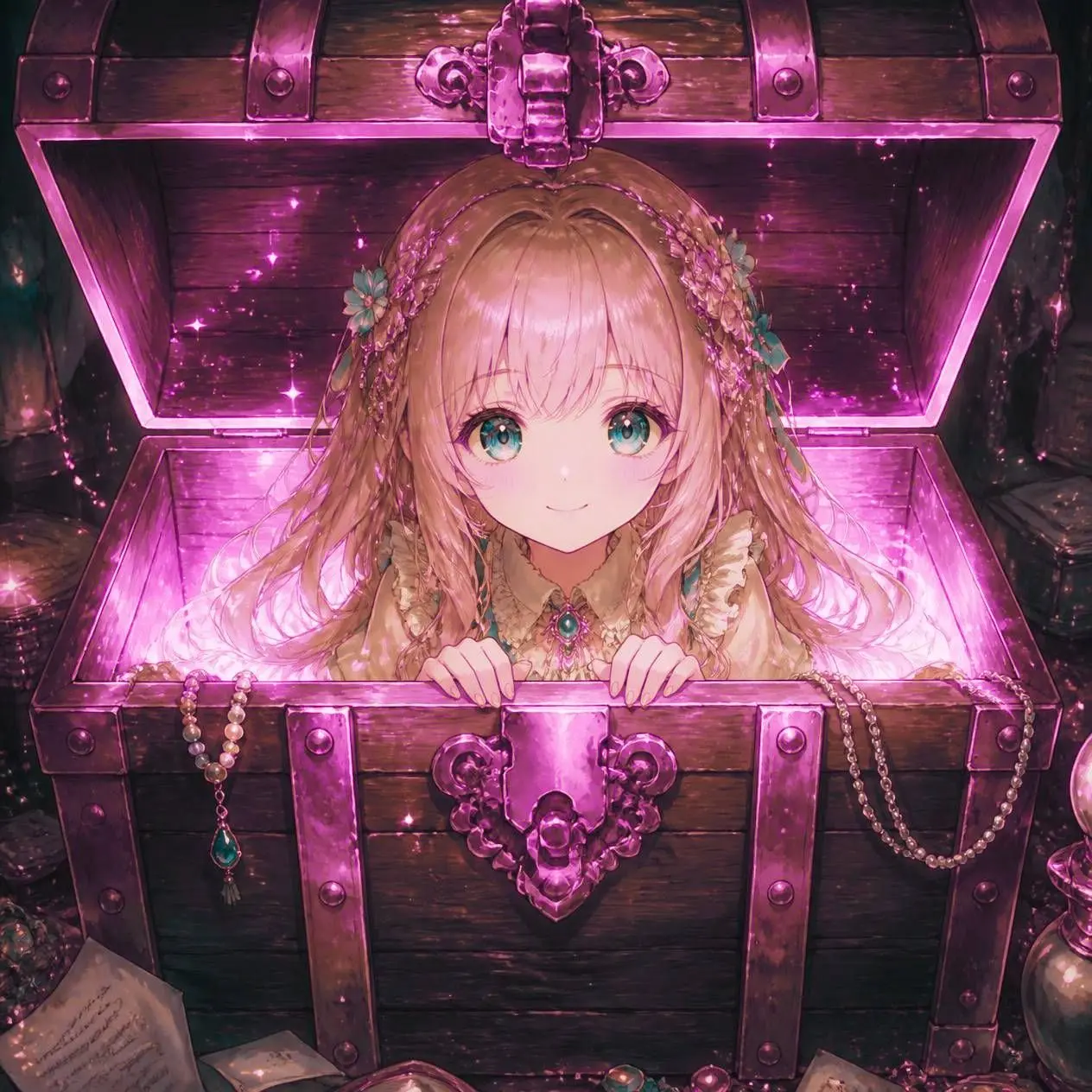 SalmonFiles1926의 宝箱の少女と魔の迷宮