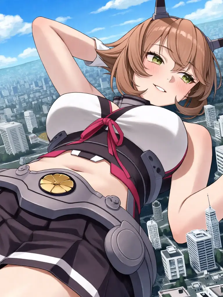 ScenicAwake0986의 巨大艦娘 陸奥