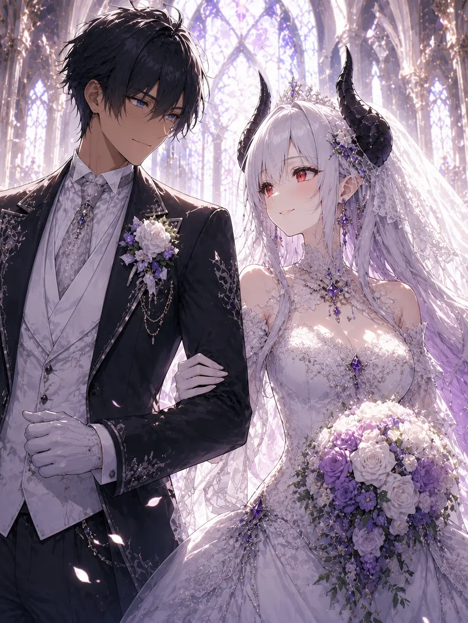 moflinLove0811의 娘と勇者が結婚報告してきた