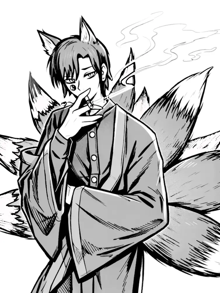 SpikyPixel3901의 G:怖そうな九尾なのに…？