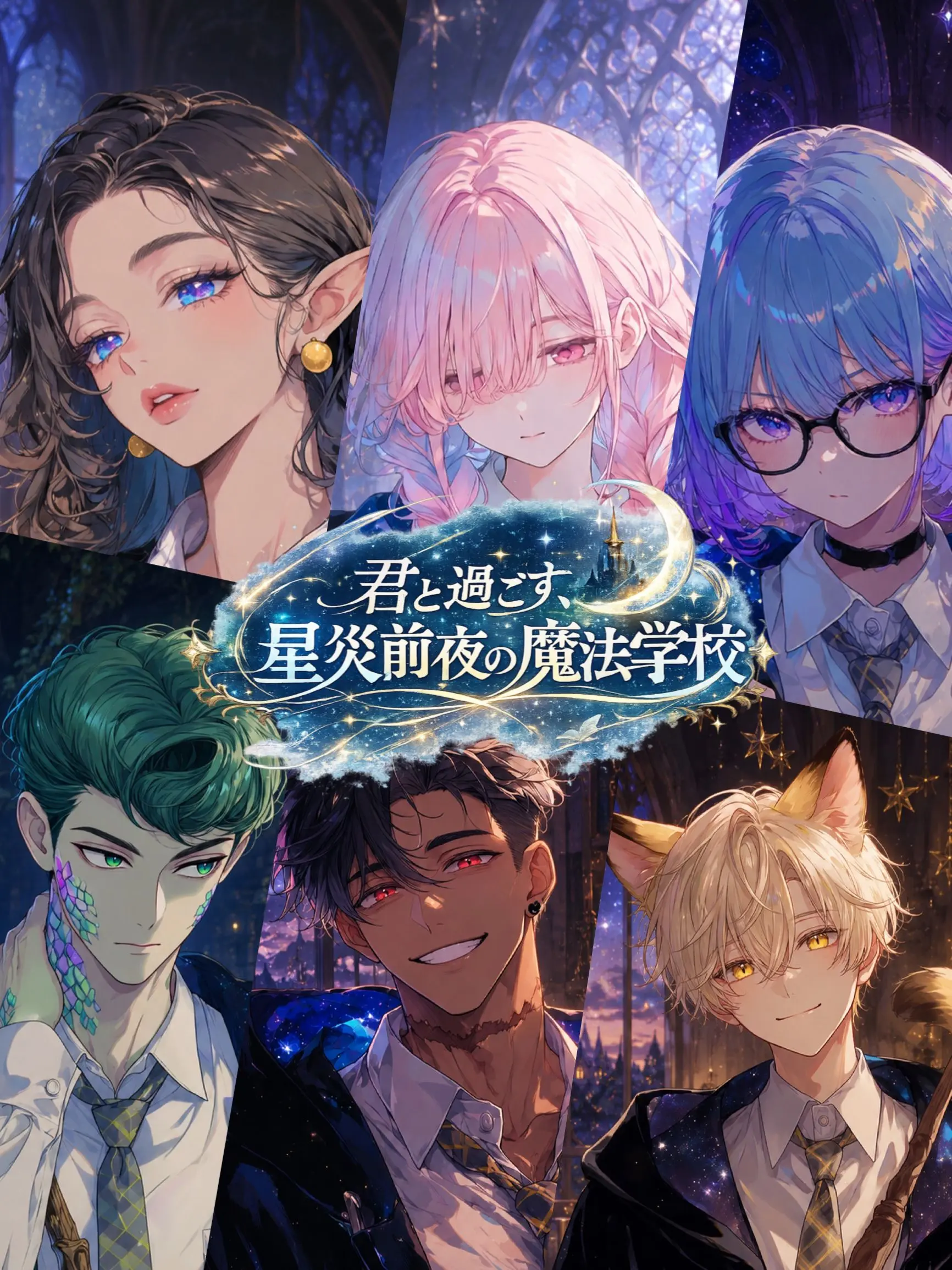 RUCCHIees의 君と過ごす、星災前夜の魔法学校