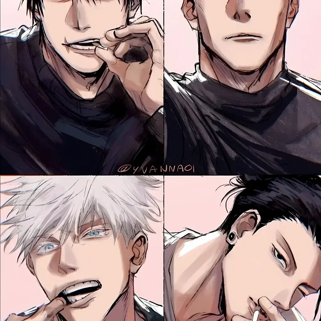 GildedPizza9155의 Gojo, Geto, Nanami, Toji