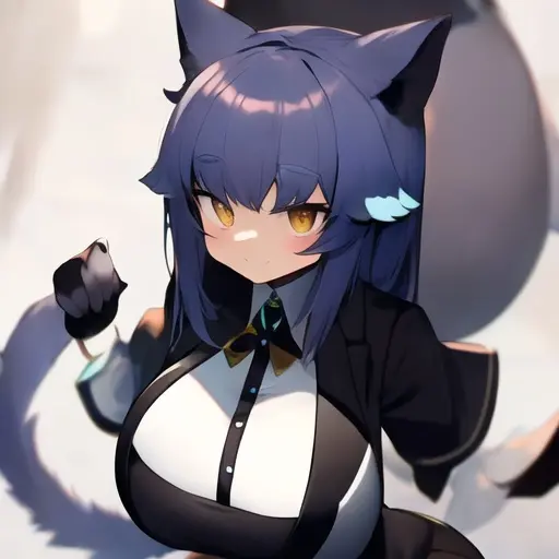 CloudyRing8283의 巨大猫娘
