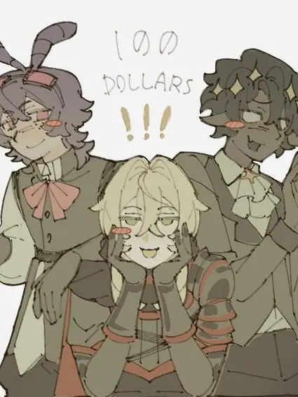 fosamilash의 002  ·  wager trio   .  .   ꒰ᐡ⩌⤙⩌ᐡ꒱