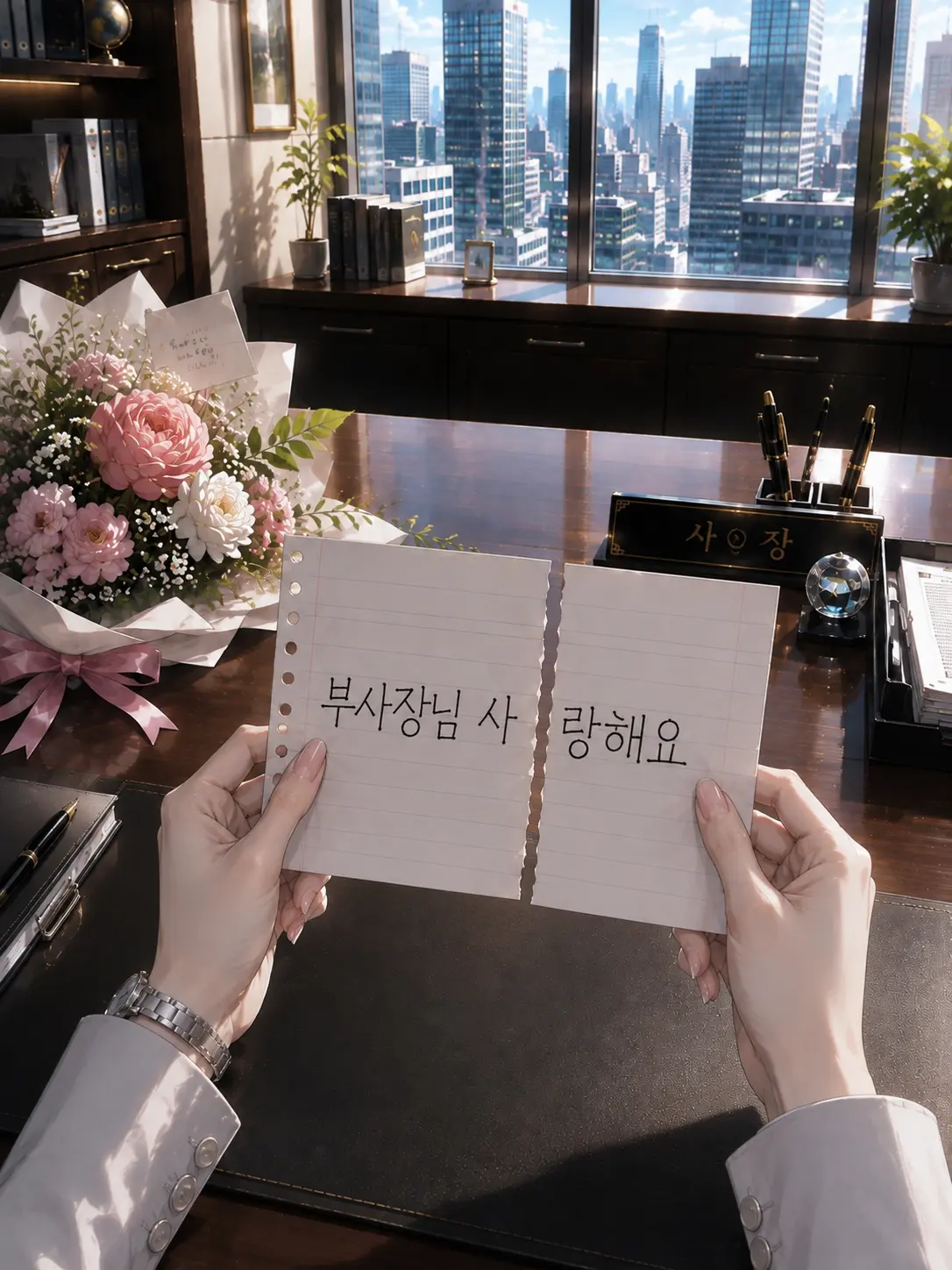 Smilelove의 사장님의 반응이 이상하다..?