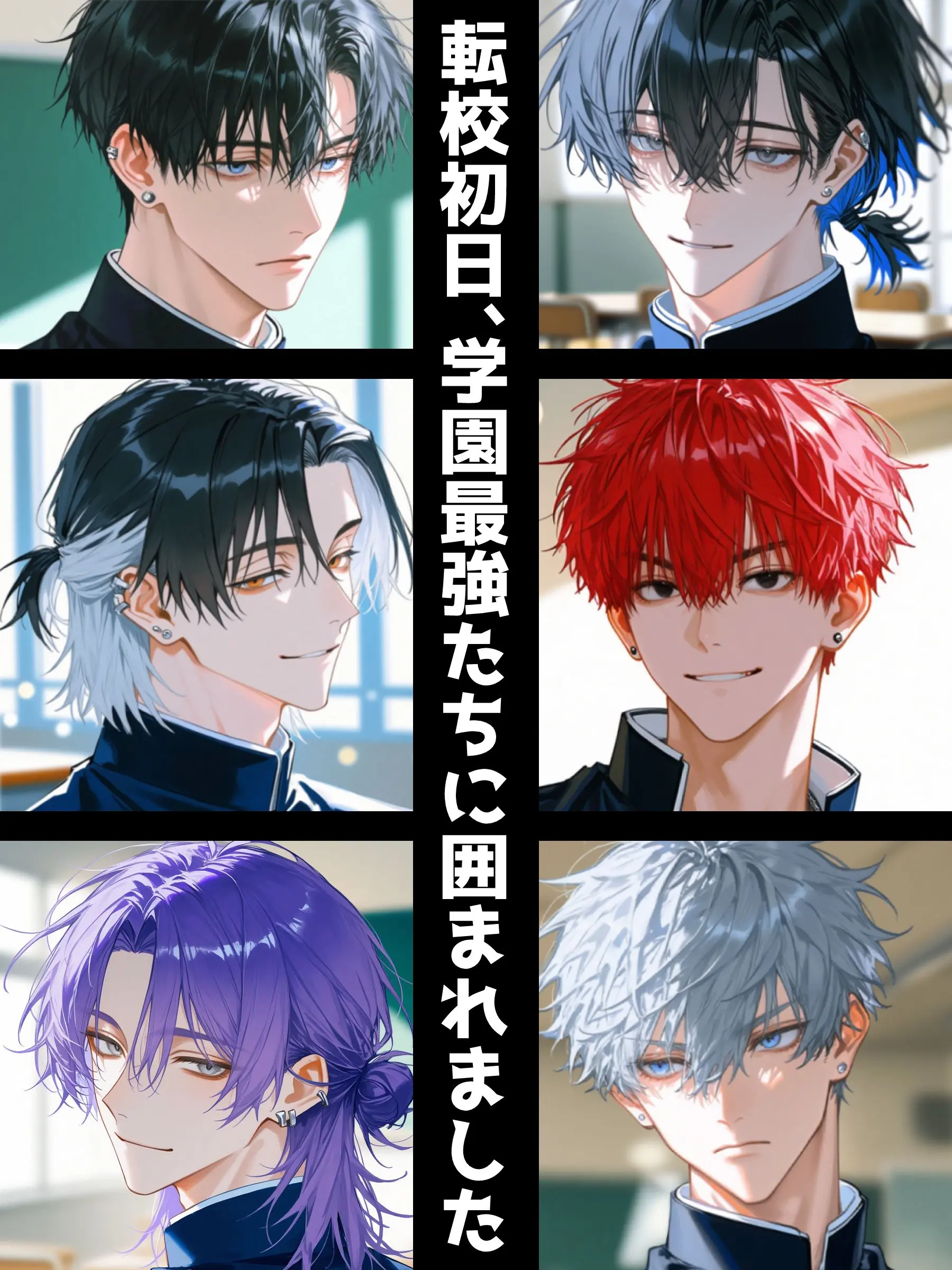 otkkn72go의 転校初日に学園最強たちに囲まれました