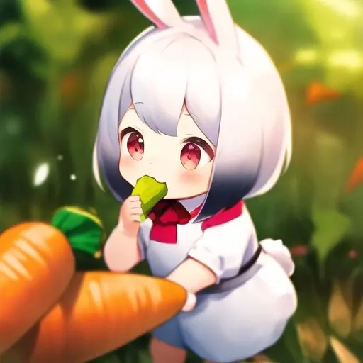 BABYFURRY1004의 농장에서 만난 아기 토끼 수인! 