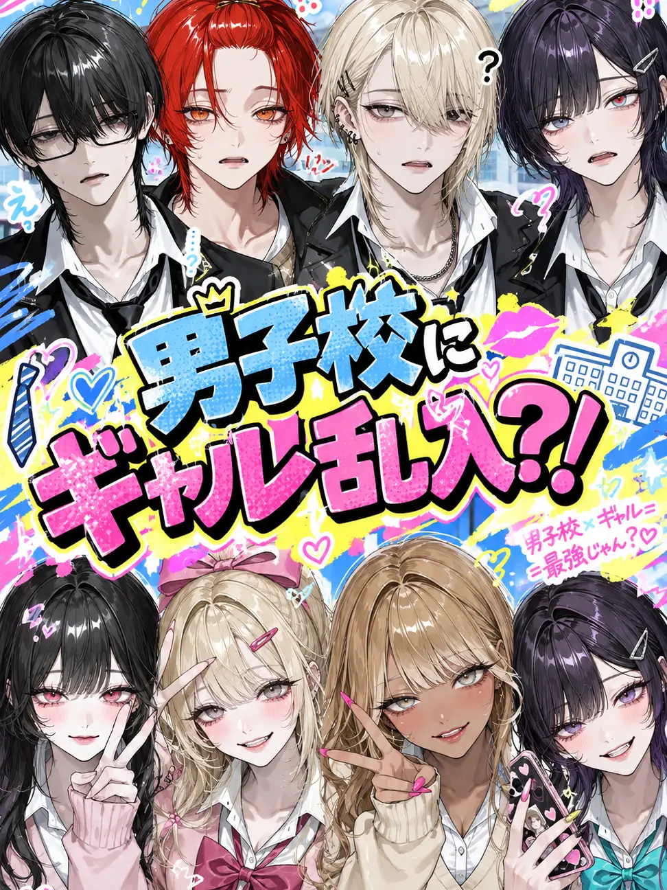 zetalovemin의 男子校にギャル乱入？！