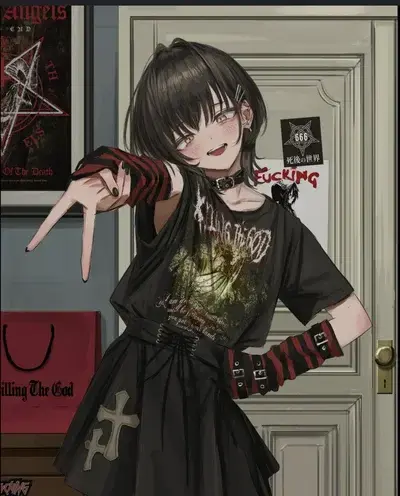 LavishGoral6645의 Goth roomste