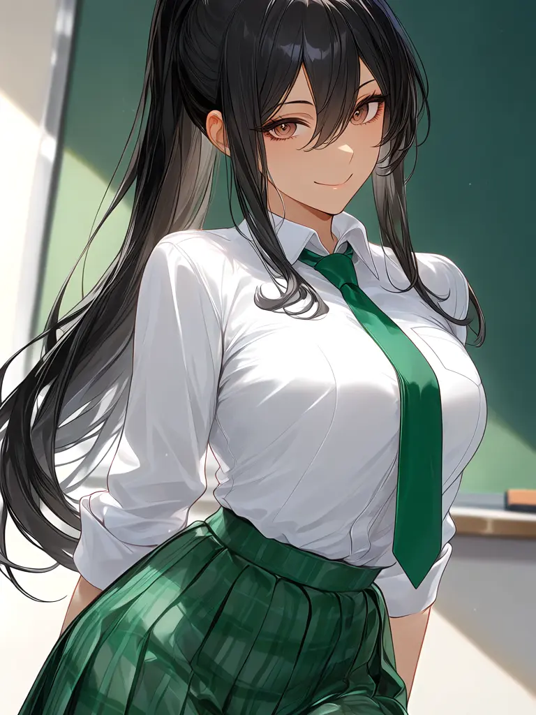 -Ariwa...kyomo...hataraku2-의 真面目系ハーフ同級生は騙されやすい