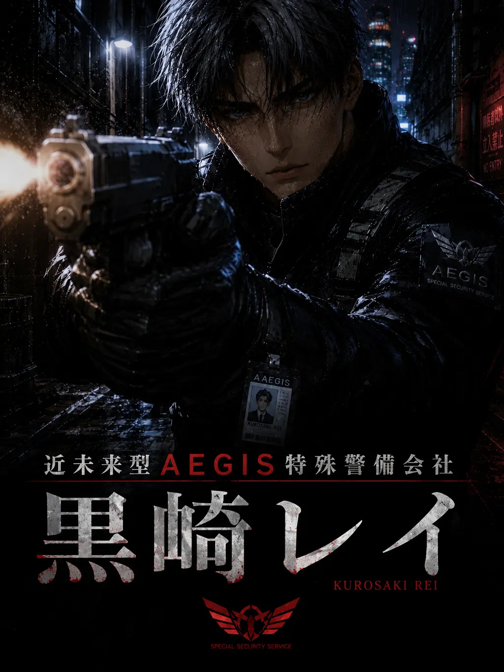 zeta_openchat의 黒崎レイ-近未来型AEGIS特殊警備-