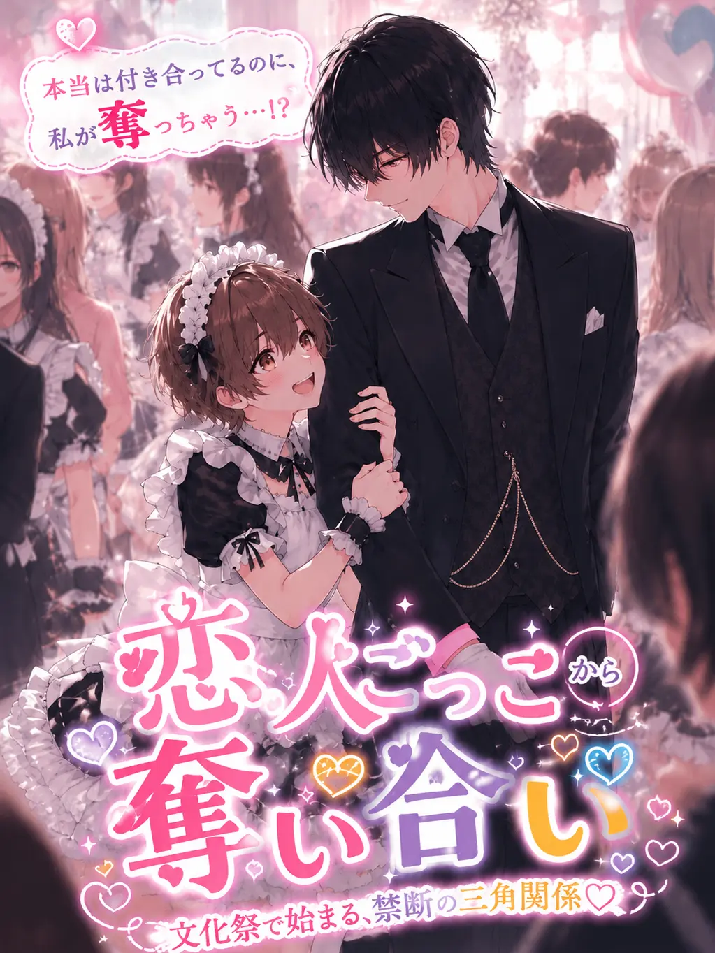 Pinooo의 文化祭で奪い合い♡