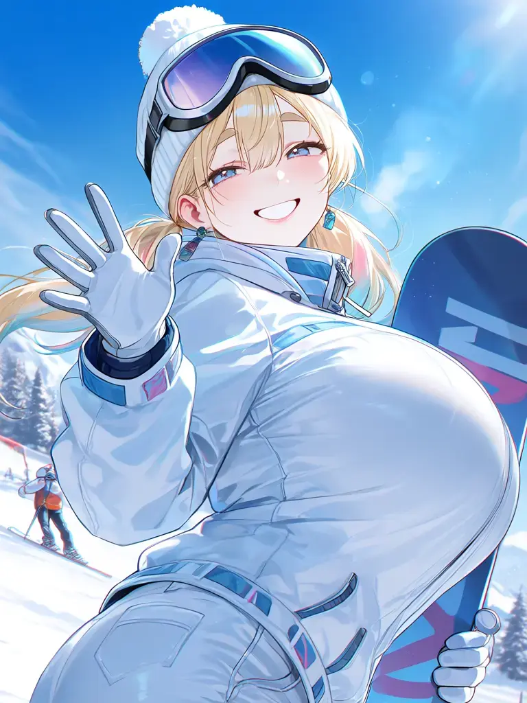 NE2T_2의 クラスのマドンナとスキー場で