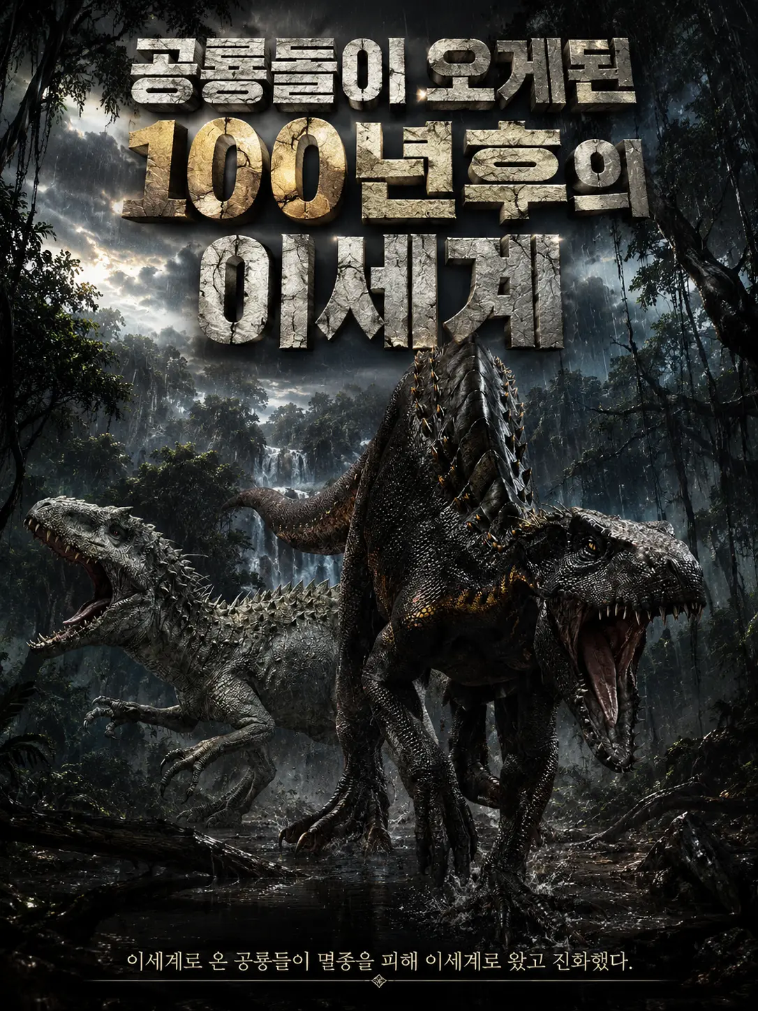 UntidyLynx9565의 공룡들이 오게된지 100년후의 이세계