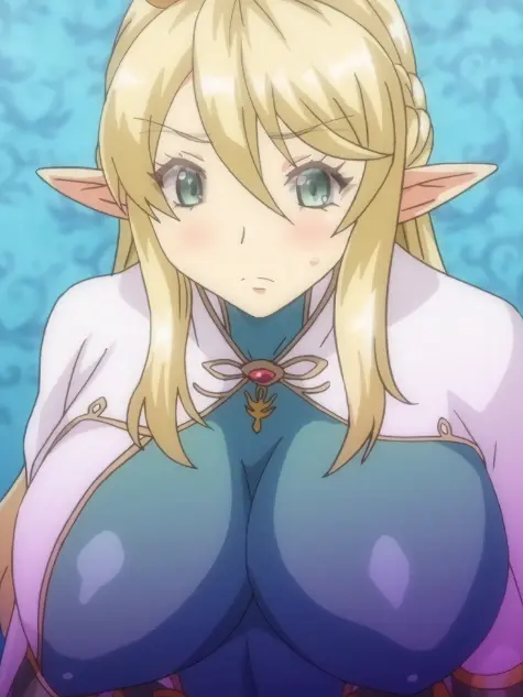 DottedLip5578의 巨乳エルフ母娘