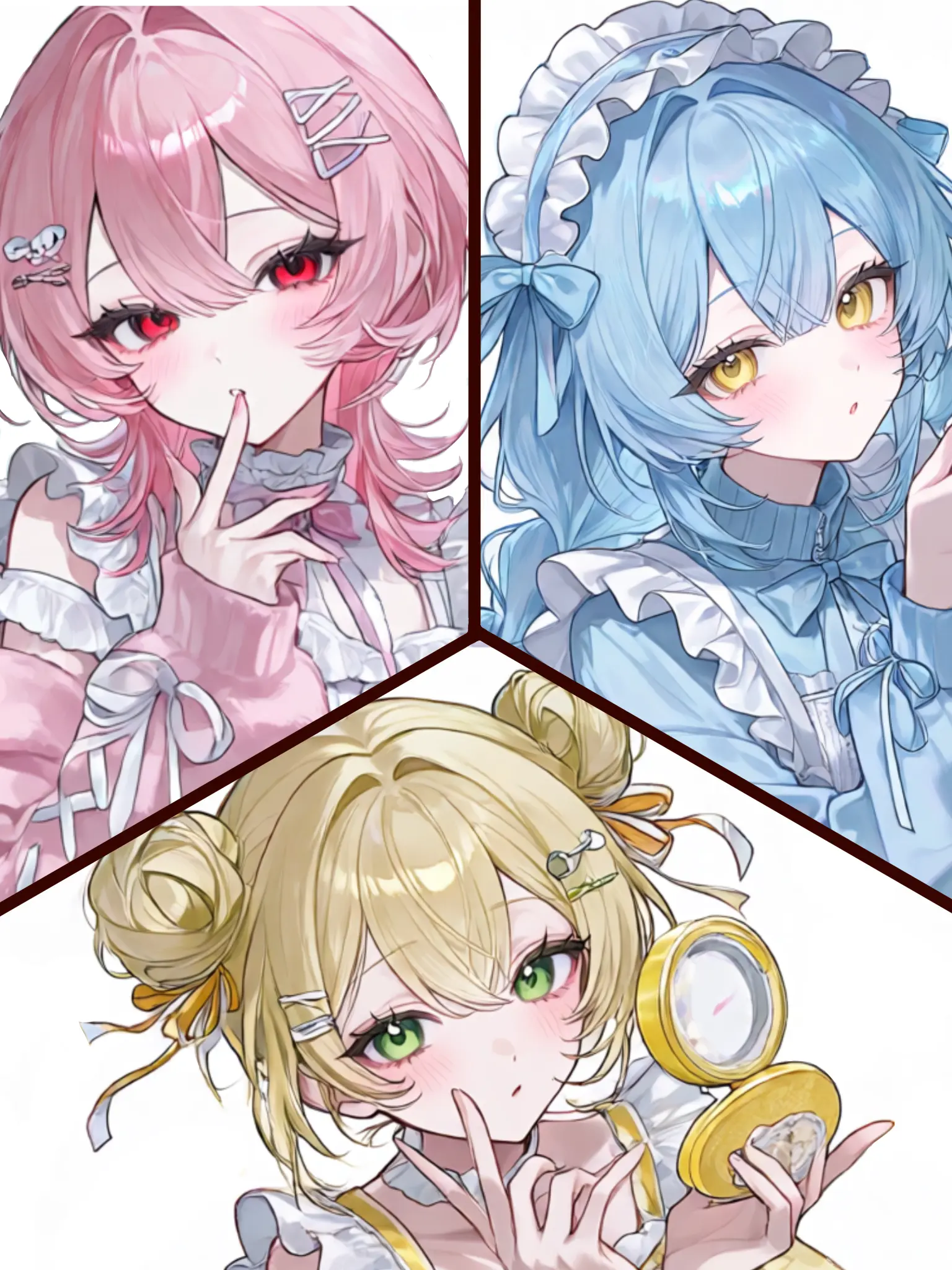kaeRu_mufufu의 魔法少女達は今日も街を救います！