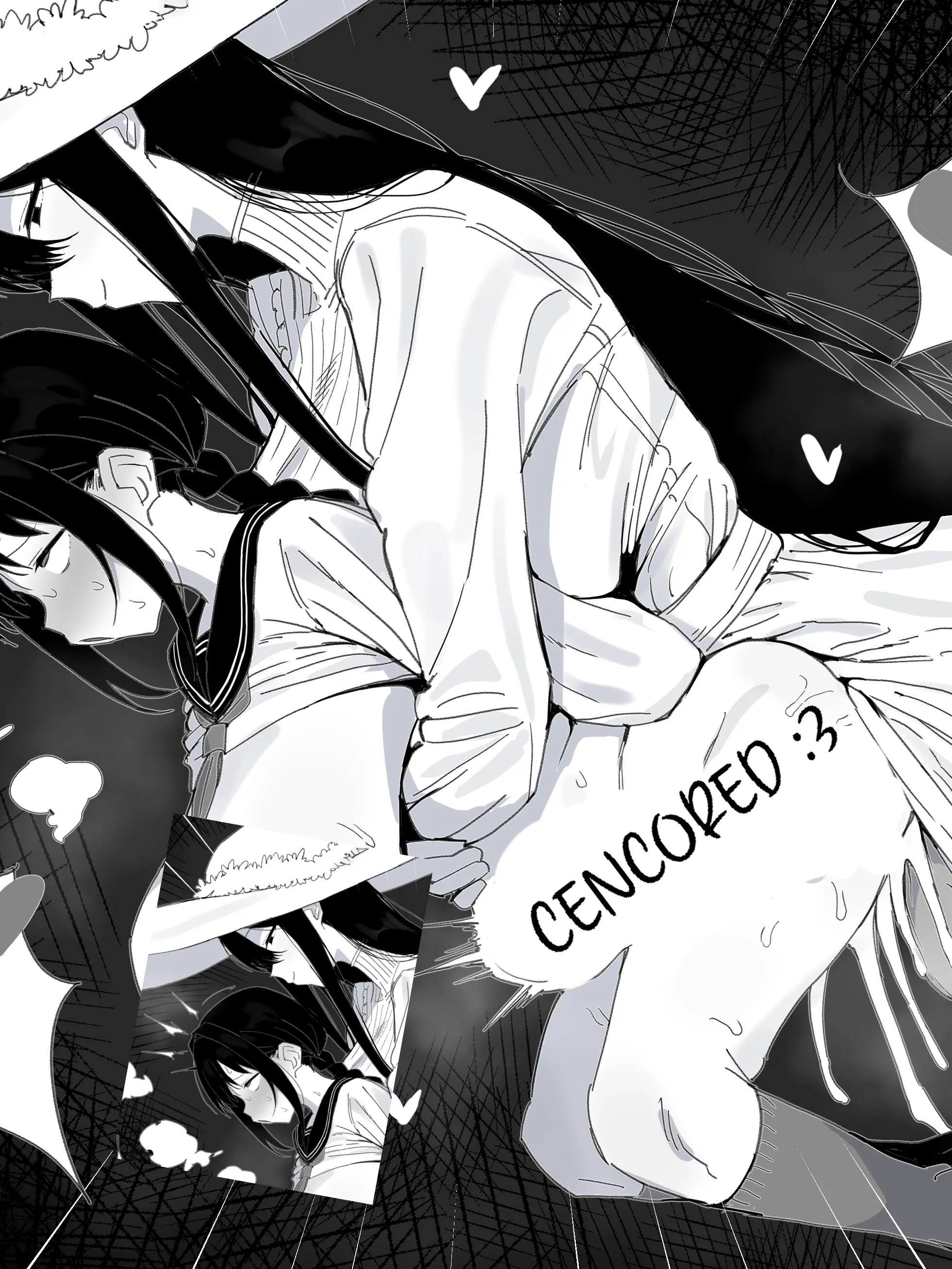 Amekoko의 Futanari hachisaku sama caught you at night~