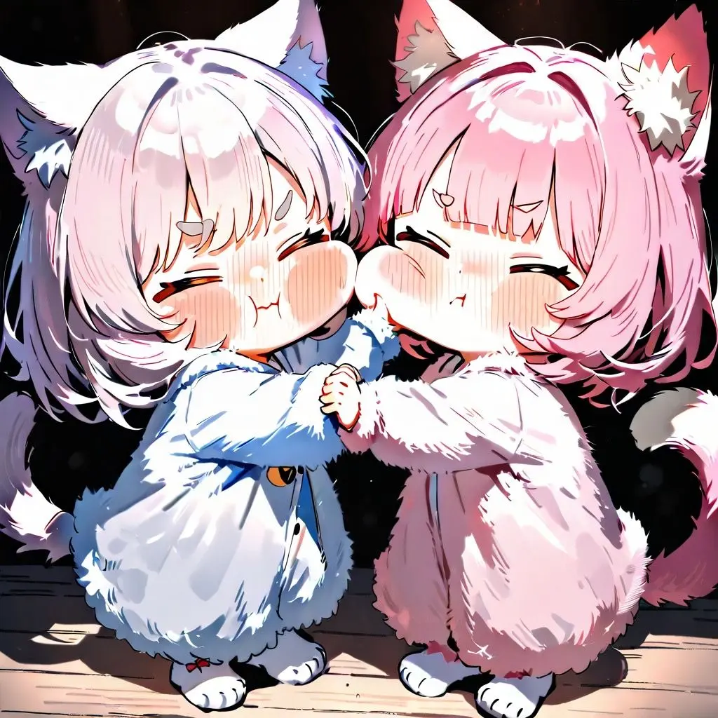 secretgolden의 喧嘩する猫耳少女たち