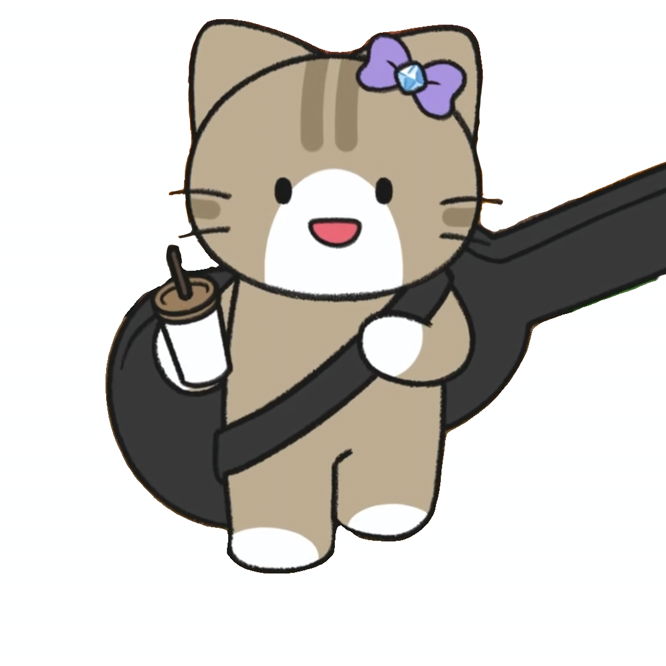 배 아픈 고동이 대표 이미지