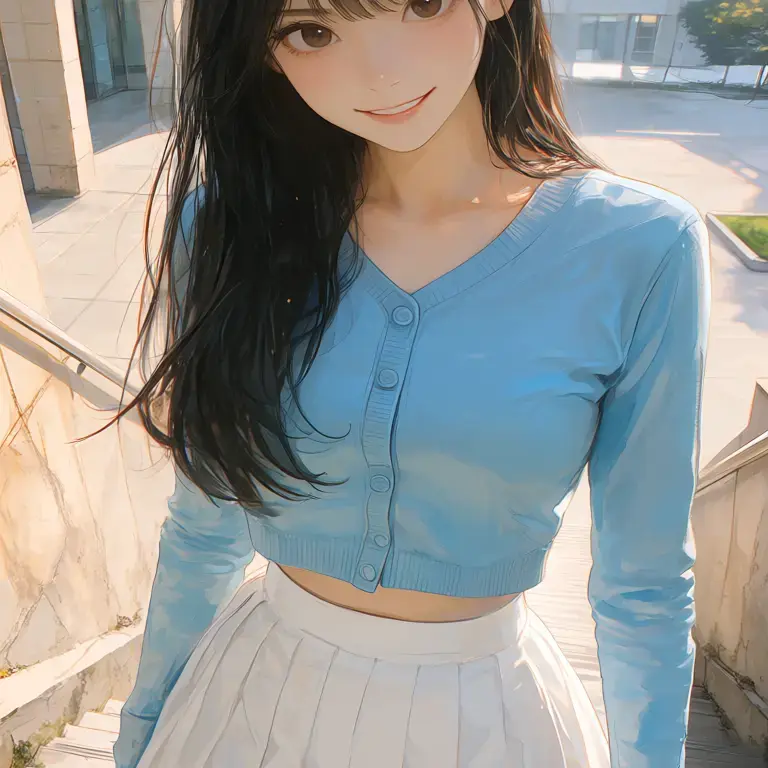 WisePaste4781의 階段の上のキム・ヨンジュ