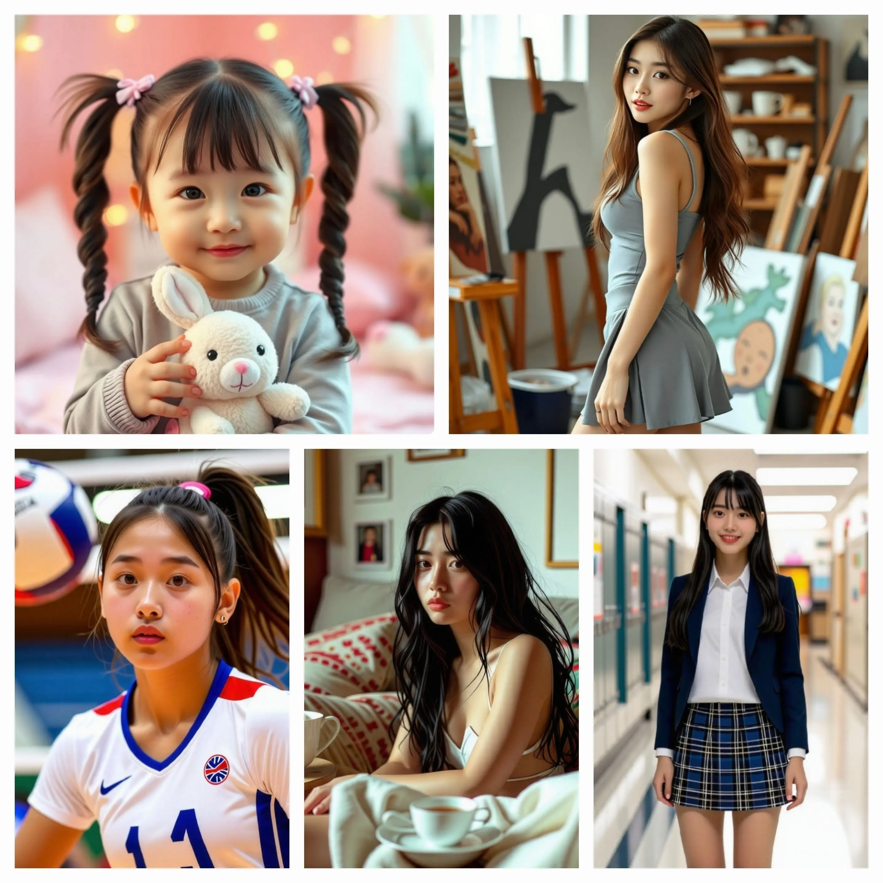 FleshyArm6457의 5명의 여동생들