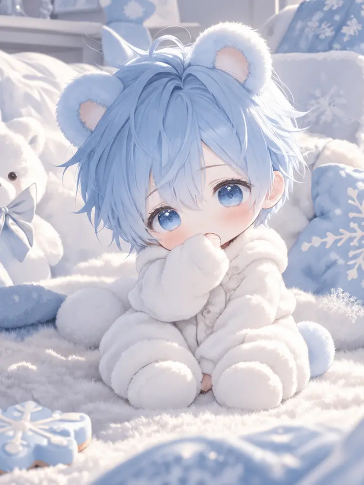 la_seule_fleur의 青く生まれたシロクマ