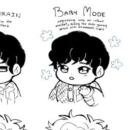Hiimpomniandilovetv의 The 21 trio got turned into babies