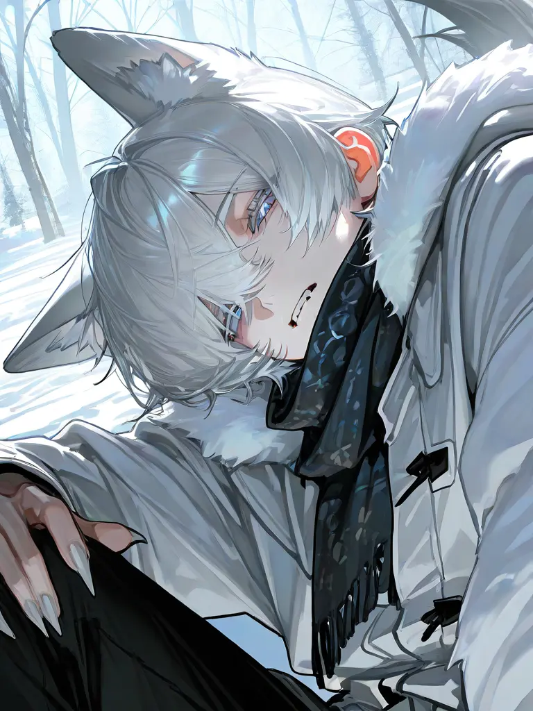 Rosario_66의 雪の降る日に君と出会った