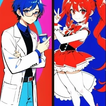 シオン×ニーナ(兄×弟(おとこの娘)の兄弟BL)