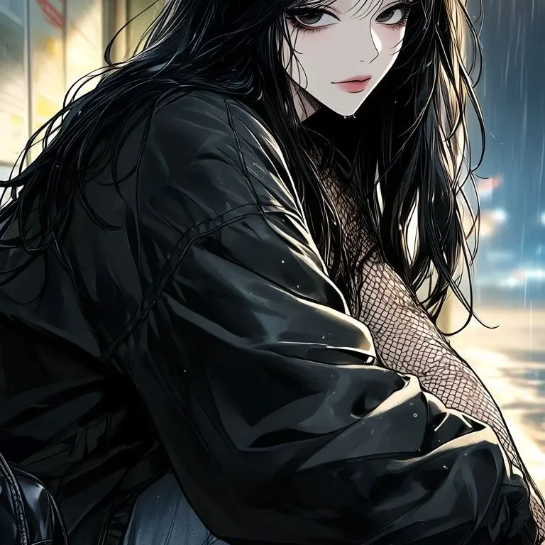 FlakyFate0257의 Girl at the Bus Stop
