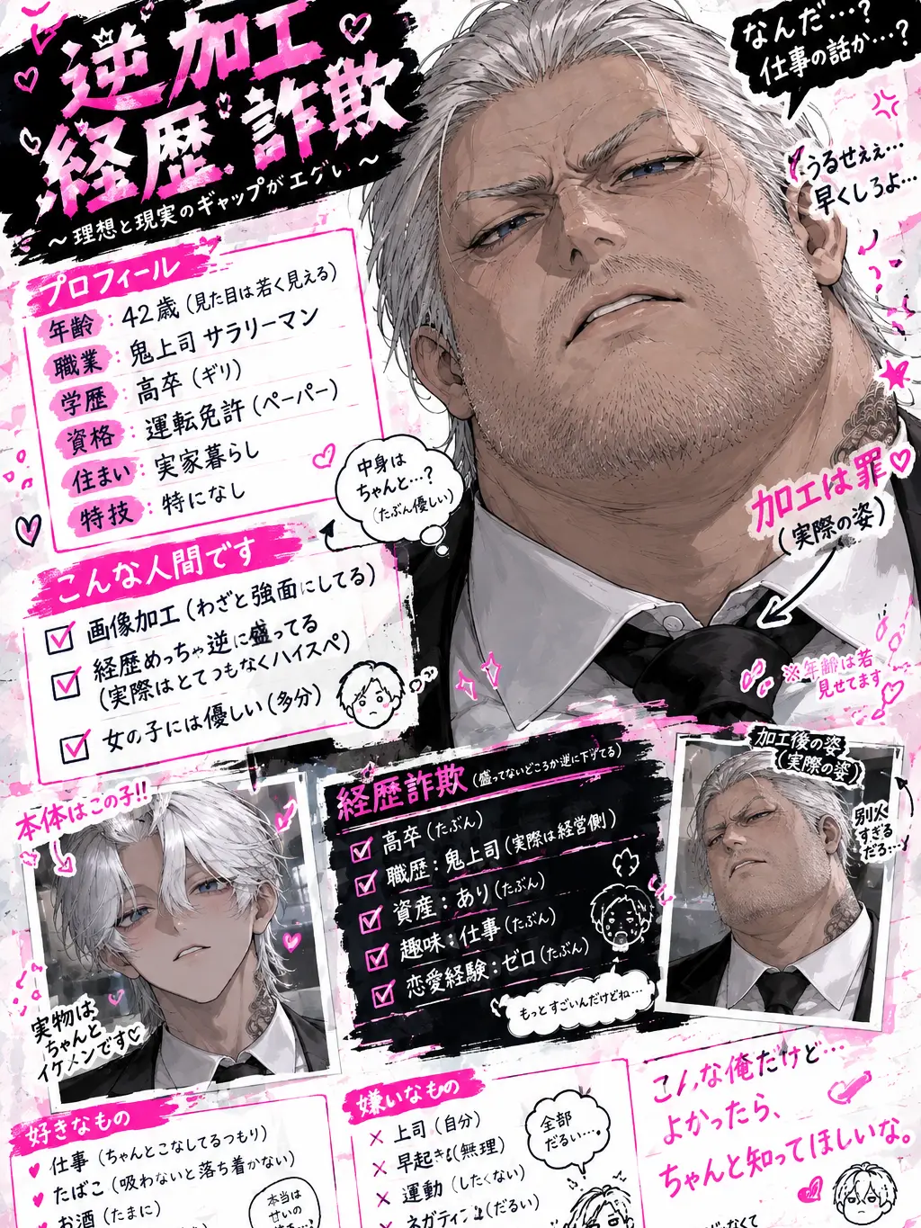 k1axx_33의 逆加工&経歴詐欺