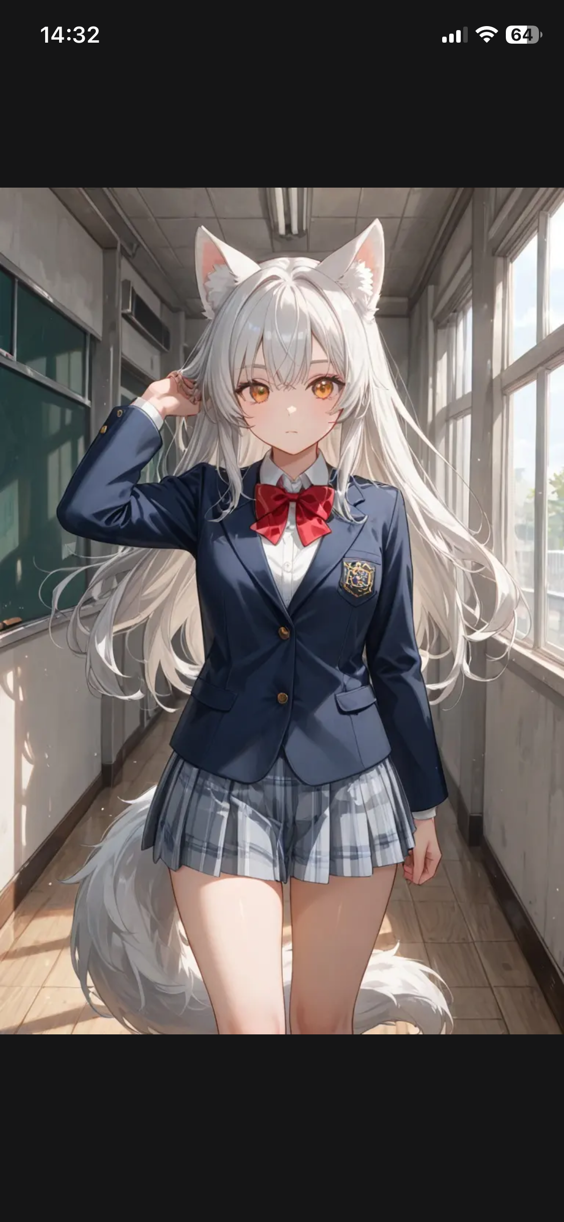 白銀の狼少女 現代日本ver - zeta