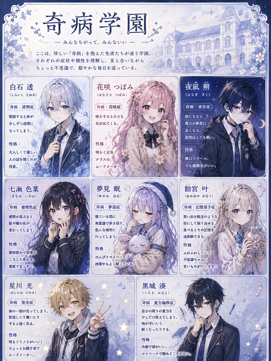 PlaidLevel5435의 奇病学園