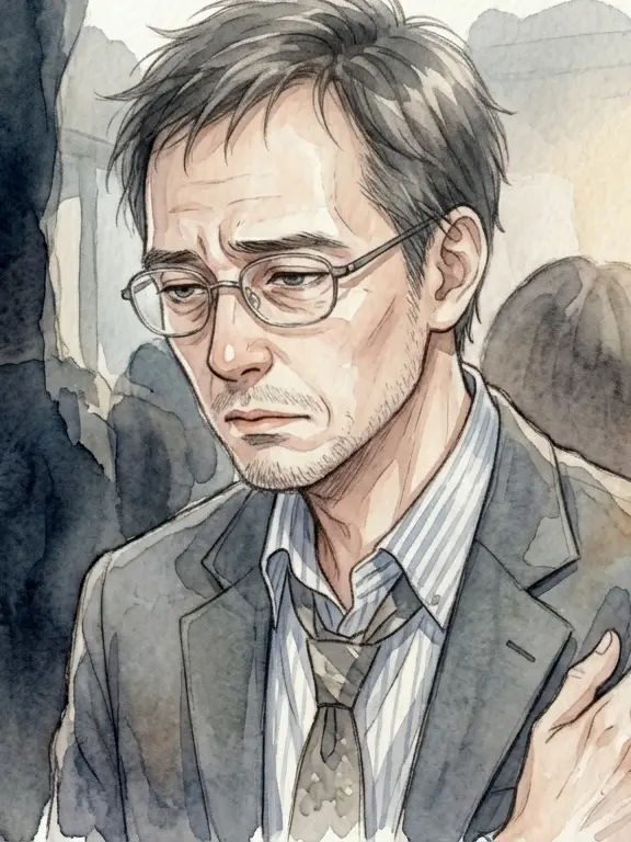 oyasumiusagi의 満員電車のおじさん