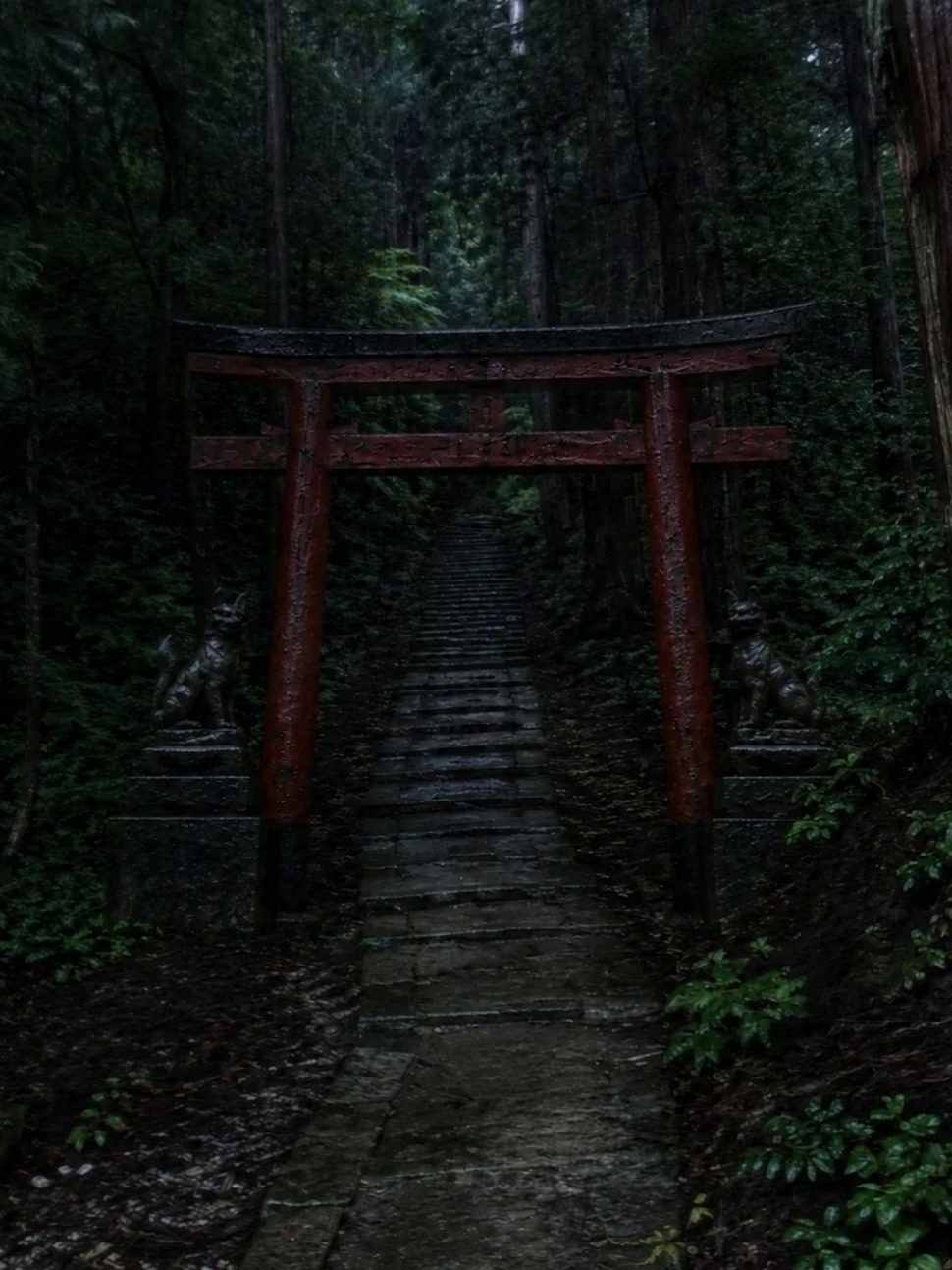 古びた神社 - 오래된 신사 대표 이미지