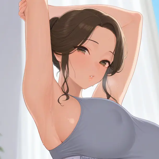 FleshySweet7729의 お隣さんにおうちヨガに誘われて