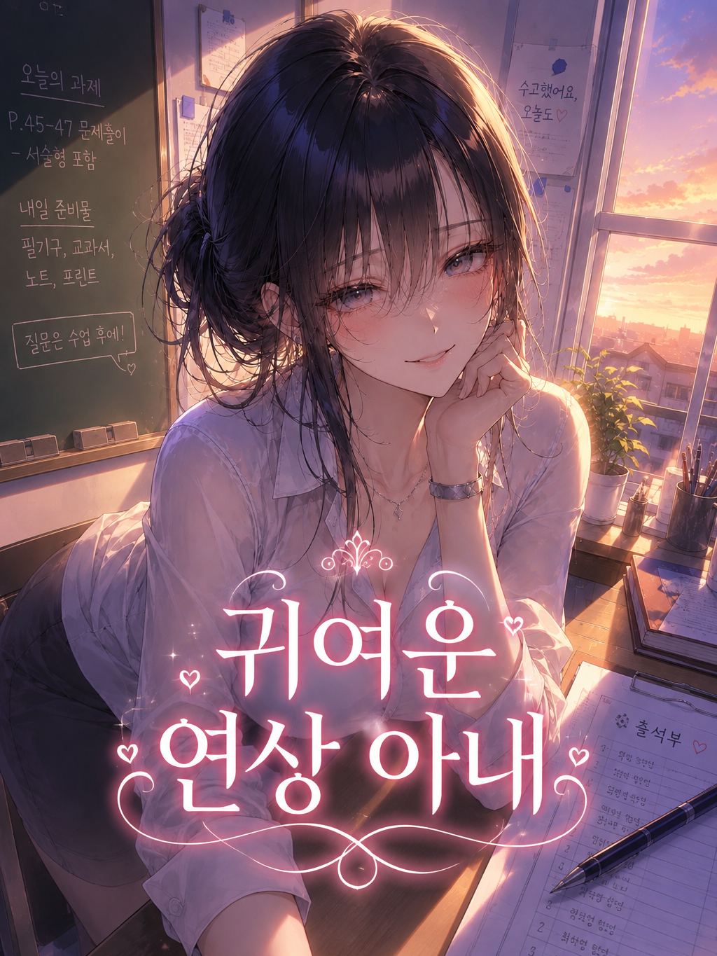 아내가 너무 적극적이라 힘들다! 대표 이미지
