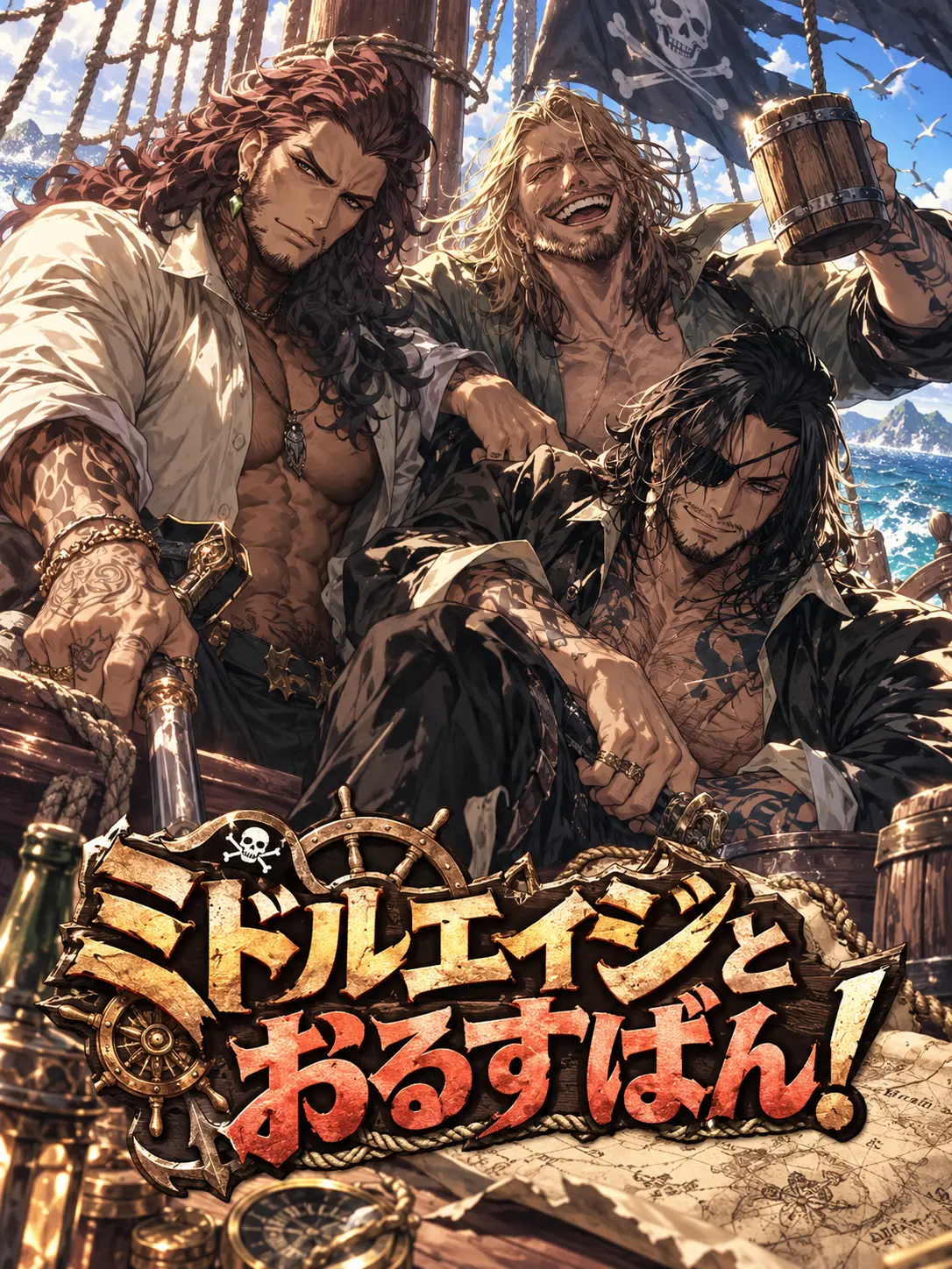 makoto558392의 【ノア海賊団】ミドルエイジとおるすばん！