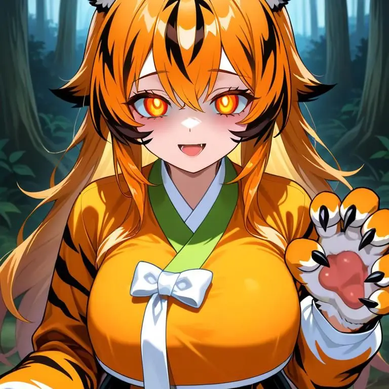 FluffyRake6318의 호랑이 수인과 곰 수인이 날 유혹한다