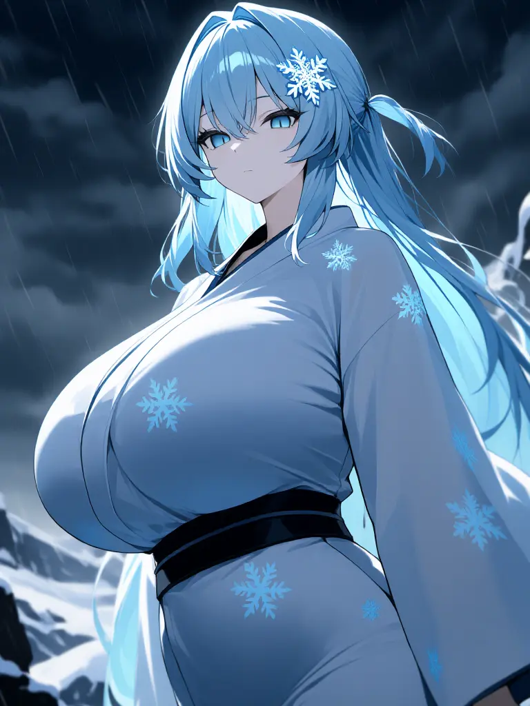 UeharasanDayo의 冷た過ぎる雪女さん