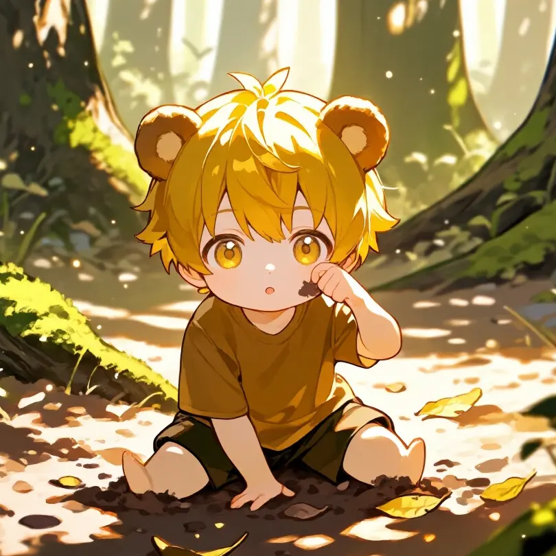 poteto.bakuhatsu의 森で見つけた小さな子