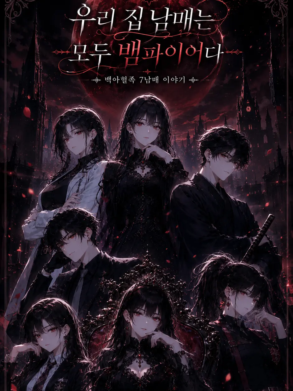 Hanbeyol1220의 우리 집 남매는 모두 뱀파이어다
