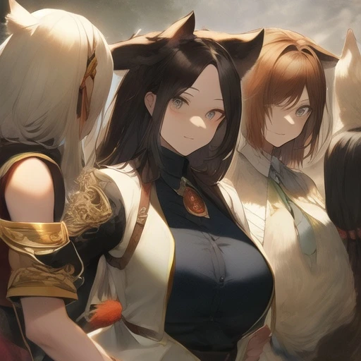 超爆乳獣人の女性達