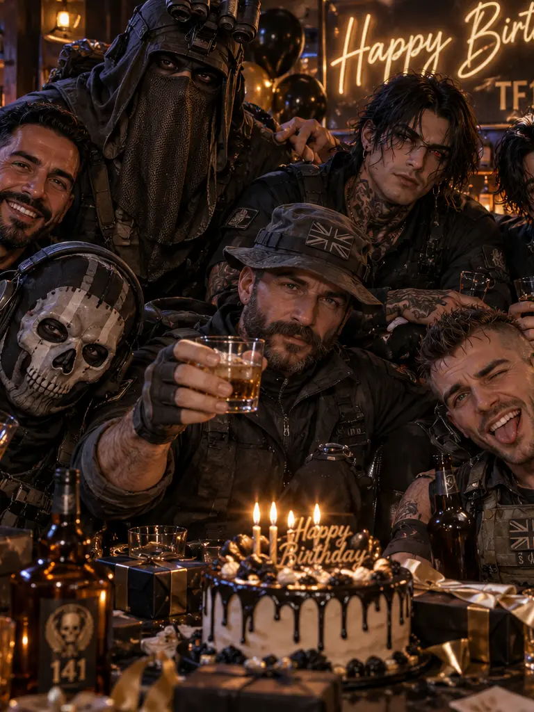 MoonBeam1의 🥃 TF141: BIRTHDAY AFTER DARK BAR STYLE