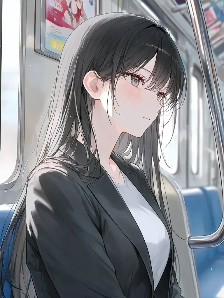 BaruBaruUEDA의 同じ車両の先輩が