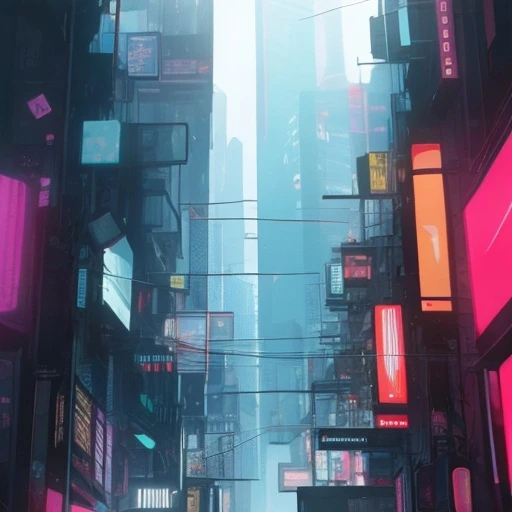 사이버 펑크(초능력 있음)
